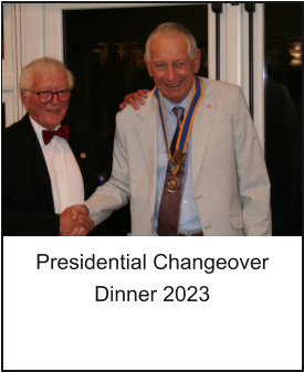 Presidential Changeover Dinner 2023