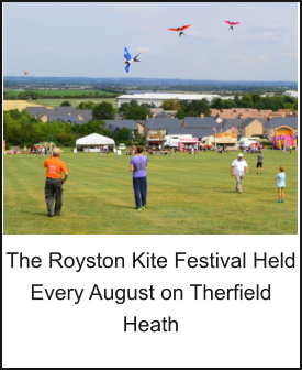 The Royston Kite Festival Held Every August on Therfield Heath