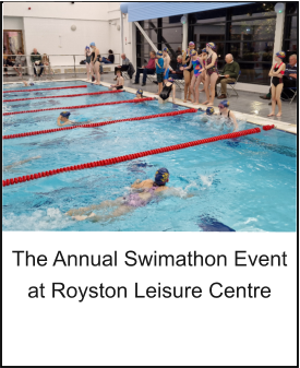 The Annual Swimathon Event at Royston Leisure Centre
